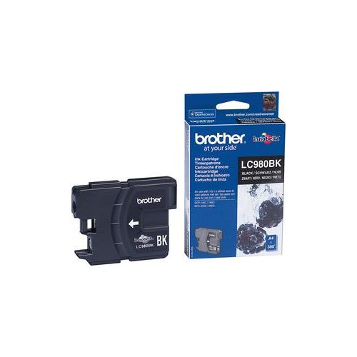 Brother LC-980BK Tintenstrahl Tintenpatrone - Schwarz - Original - 1 Pack - Tintenstrahl - 300 Seiten - 1er Pack