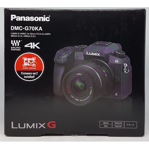 Panasonic LUMIX DMC-G70M (Kit mit 14-42mm Objektiv)