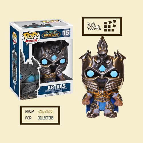 Funko Wackelkopf Pop Wow World Of Warcraft Arthas Figur Neu!