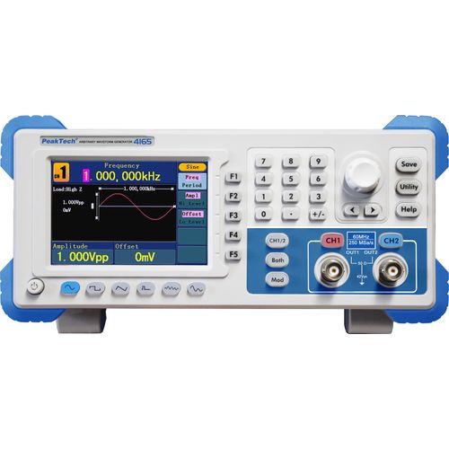 PEAKTECH 4165 Funktionsgenerator, Arbiträr, 1 µHz ..