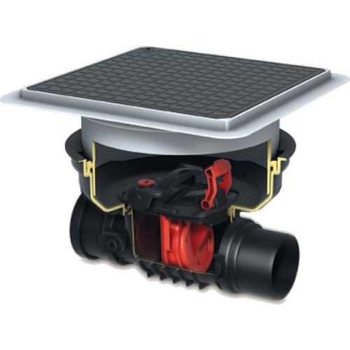 KESSEL-Rückstaueinfachverschl.720100.10S