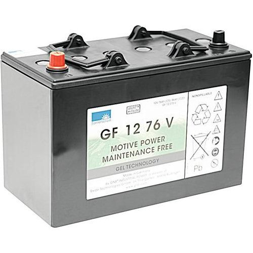 Taski 7520152, Akku, Schwarz, 76 Ah, 12 V, 171 mm, 330 mm