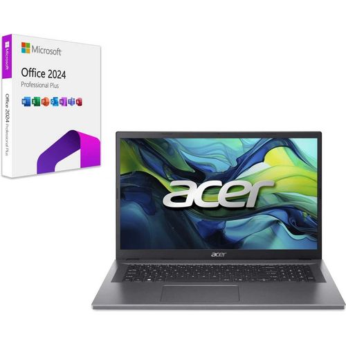 Acer Aspire AG17 Intel Core 3 Laptop 17,3 Zoll 16GB RAM 4TB SSD Win 11 Office 24 Pro