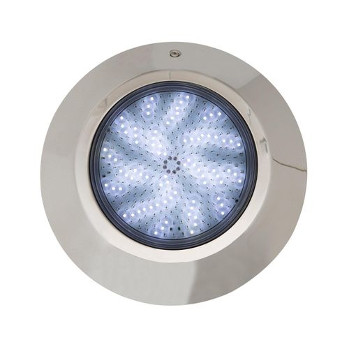 LED Poolstrahler Aufbau RGBW Tauchfähig 12V DC IP68 Rostfreier Edelstahl 24W XtraPool RGBW