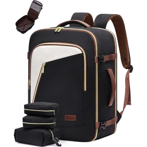 LOVEVOOK Handgepäck Rucksack 18 Zoll Laptop Reiserucksack für Reise und Geschäftsreise