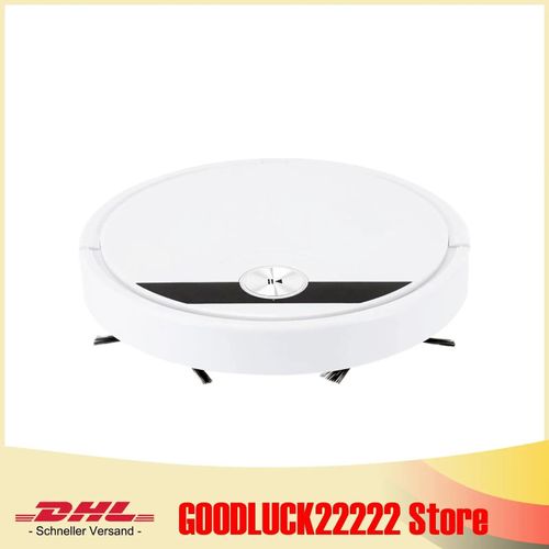 Saugroboter - 3-in-1 - Starke Saugkraft - Mehrere Steuerungsarten - ABS-Material - Weiß