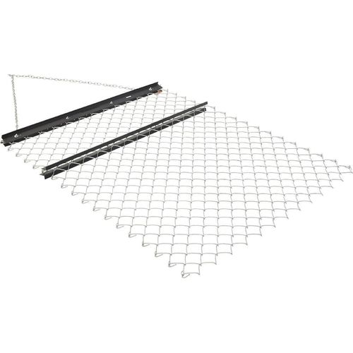 Kettenegge - Schleppegge/Wiesenegge - Größe 1520 x 1240 x 57 mm - Q235-Stahl - Für UTV/ATV/Traktor - Einebnen & Rasenvorbereitung - Kiesauffahrten, Wiesen, Feldgarten