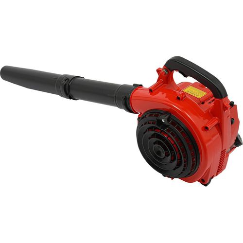 Laubbläser & Laubsauger - Handgerät Benzinbetrieben - 2-Takt - 25,4 cm³ - Mulchfunktion - Schwarz/Rot