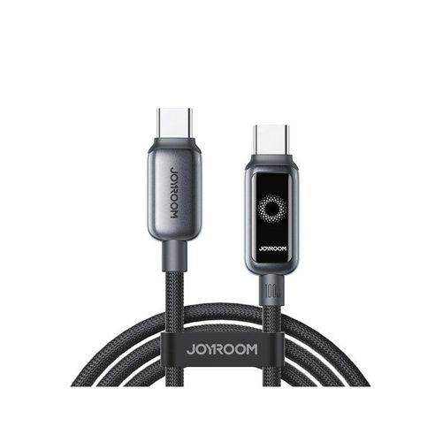 Joyroom S-A55 StarFlight cable 100W USB-C - USB-C 1.2m - black