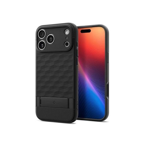 Spigen Parallax S MagSafe - matte black - iPhone 17 Pro