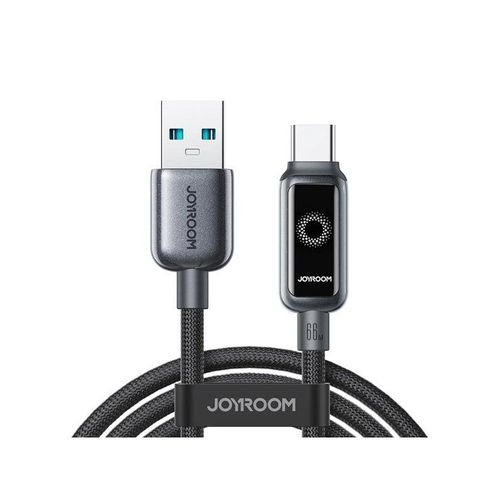 Joyroom S-A55 StarFlight 66W USB-A - USB-C cable 1.2m - black