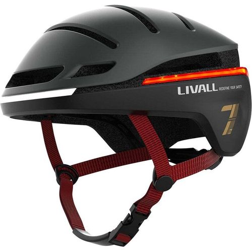 Livall EVO21, Helm mit offenem Visier, Hybridschalenbau