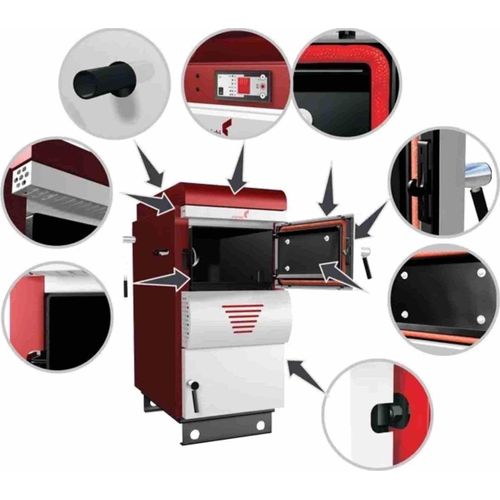 Holzvergaser Orligno 200 - 18 kW Vergaserheizkessel Scheitholzkessel Holzofen