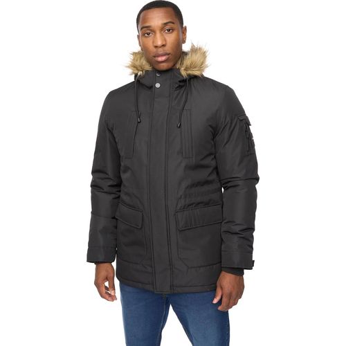 Crosshatch - "Parkmoore MVE" Parka für Herren BG2125 (XL) (Schwarz)
