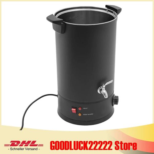 Wachsschmelzer - Tischgerät - Große Kapazität - Effizientes Schmelzen - Hohe Sicherheit - Stabile Konstruktion - Belüftungsöffnung - Schwarz