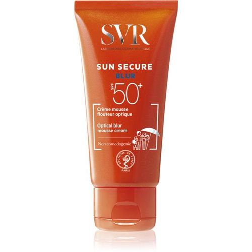 SVR Sun Secure Blur beschermende mousse voor een effen teint SPF 50+ 50 ml