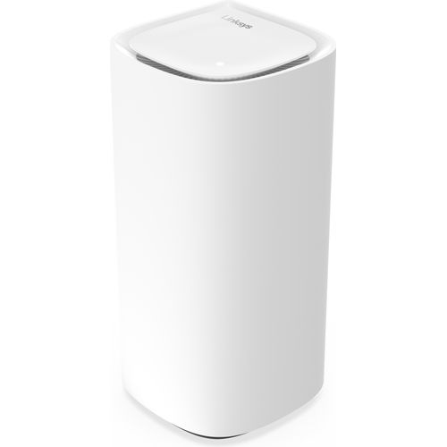 Linksys Velop Pro 6E Mesh WiFi 6E True Tri-Band-System, Weiß, Intern, Mesh-Router, 278 m², Tri-Band (2,4 GHz/5 GHz/6 GHz), Wi-Fi 6E (802.11ax)