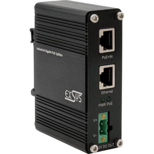Exsys PoE Splitter EX-60325 - Switch - 1 Gbps