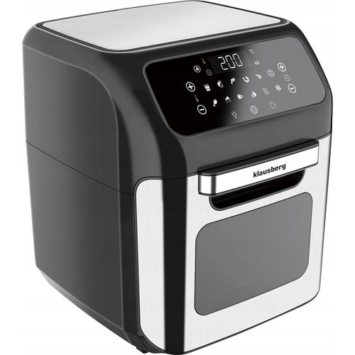 Backofen Fettfrei Friteuse Klausberg 1800W 12L 12In1 Gesund Essen