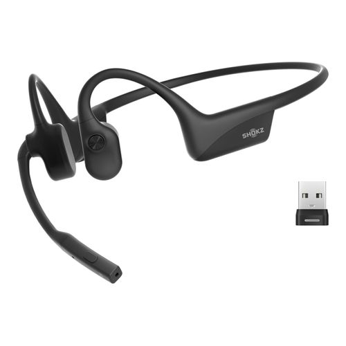 SHOKZ OpenComm2 UC Stereo-Bluetooth Knochenschall-Headset