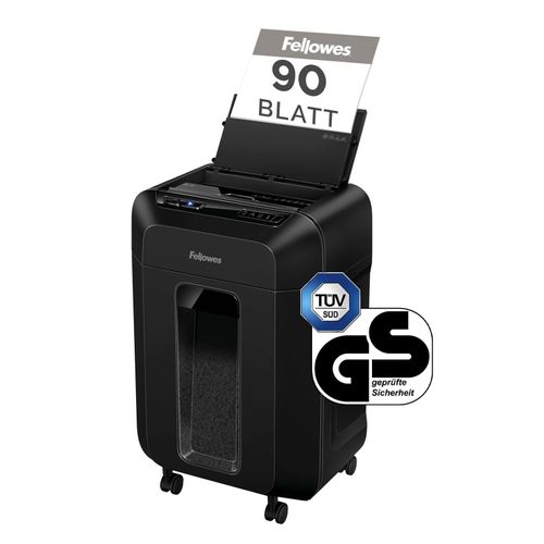 Fellowes Automax 90M Aktenvernichter mit Partikelschnitt