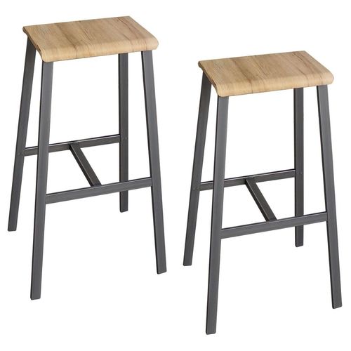 HAMMERBACHER Barhocker asteiche (2er-Set)