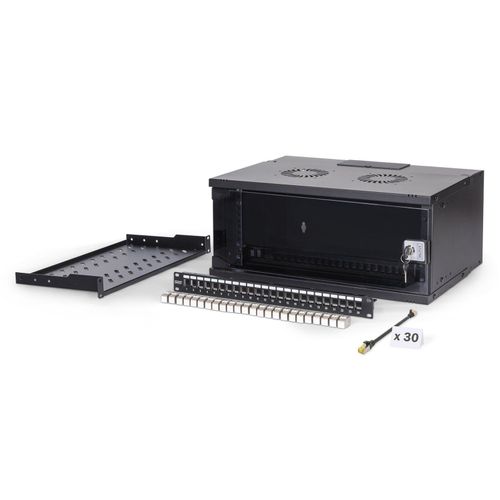 Digitus Netzwerk-Set SOHO Pro, 483 mm (19") - 4HE, 540 x 400 mm (B x T)