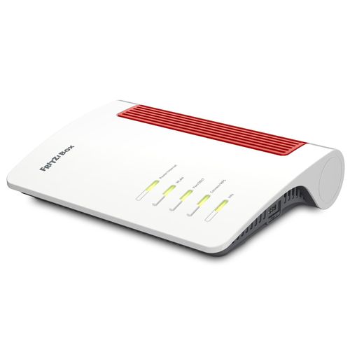 FRITZ!Box 4690 Tabletop-Router, Rot/Weiß