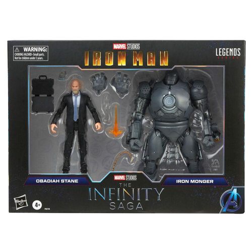 Hasbro Marvel Legends - The Infinity Saga - Obiadian & Iron Monger 15Cm