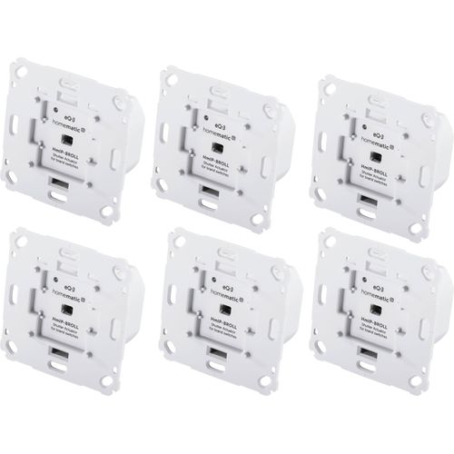 HOMEMATIC IP Smart Home 151322A0, Rollladenaktor, 6 Stück