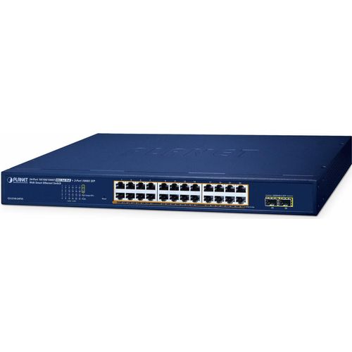 PLANET TECHNOLOGY 24-Port 10/100/1000T 802.3at