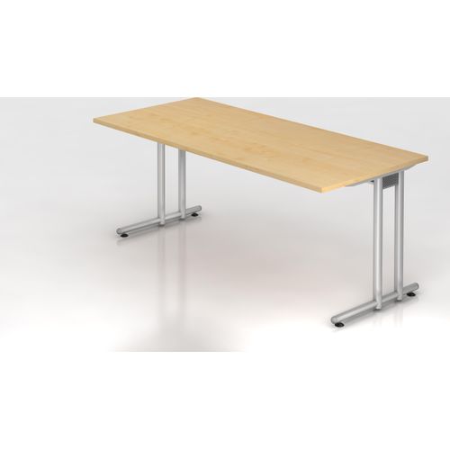 NANO 19 S - 180 x 80 Ahorn/Silber