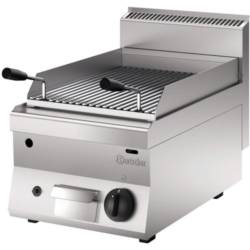 Gas-Lavasteingrill Serie 650, 400mm breit
