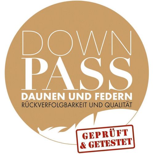 Traumina Bettdecke SILK DE LUXE Daune leichte Sommerdecke I Größe 240x220 cm