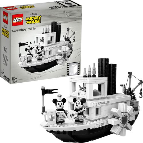 LEGO® Ideas 21317 Steamboat Willie - Disney Micky Maus Leinwanddebüt