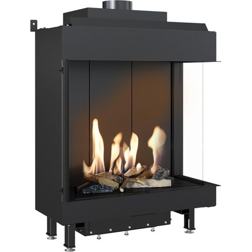 Gaskamin LEO 76 / 62 rechts Propan Butan 100/150 5,6 kW