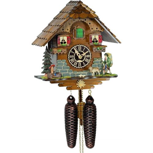 Trenkle - 8501 - Chalet-Kuckucksuhr - 8-Tage-Kettenzugwerk - Kuckuck Classic