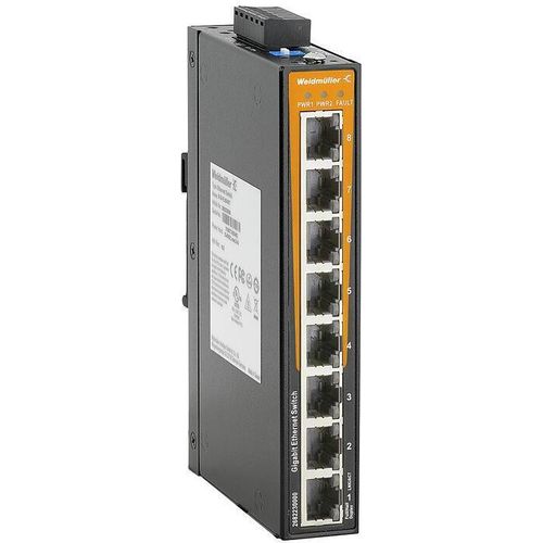 Weidmüller Netzwerk SwitchEthernet IE-SW-EL08-8GT - Switch - 1 Gbps