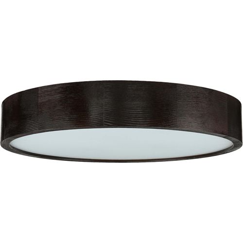 Deckenlampe Holz rund Ø 47 cm blendarm 3x E27 Deckenleuchte Flur Wohnzimmer Schlafzimmer