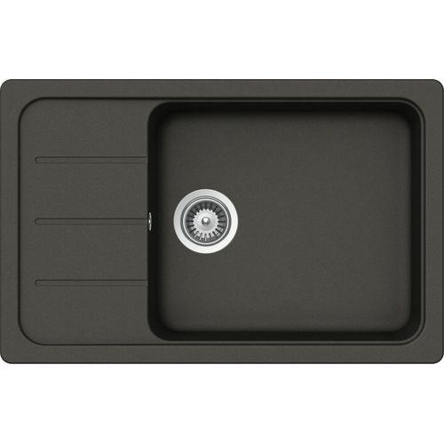 SCHOCK Spüle FORMHAUS D-100LS in ASPHALT