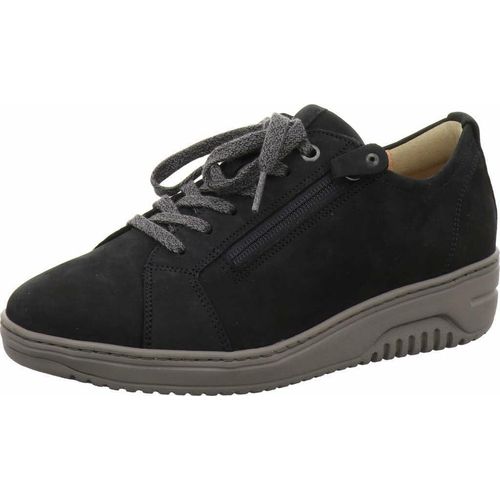 Herren Sneaker aus Nubukleder mit seitlichem Reißverschluss