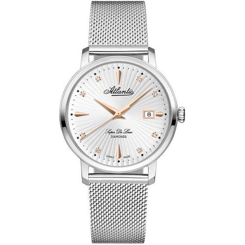Atlantic Damenuhr Atlantic Super De Luxe Diamanten Damenuhr atlantic-29355.41.27R