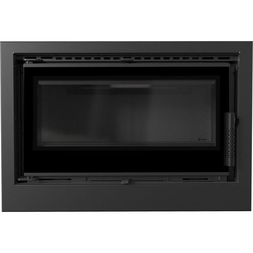 Kamin-Kassette KRATKI ARKE 70 8 kW Ø 150 schwarz Verkleidung