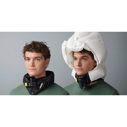 Hövding Airbag Fahrradhelm, 52 – 59 cm Kopf Umfang, Fahrrad Airbag Kragen - Hals, Helmairbag, Kopfschutz Radfahrer Helmkragen, Sicherheitshelm