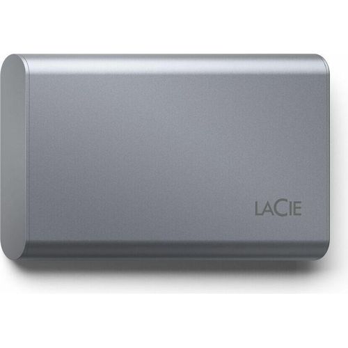 LaCie Mobile SSD Secure, 500 GB, USB Typ-C, 3.2 Gen 2 (3.1 Gen 2), 1050 MB/s, Passwortschutz, Grau