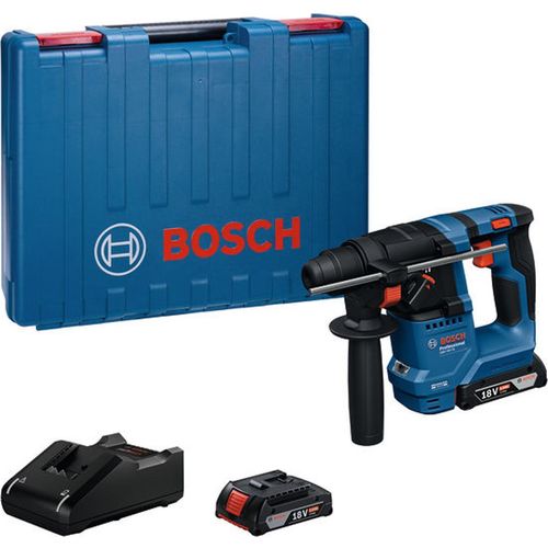 Akku-Bohrhammer mit SDS plus GBH 18V-18, 2 x Akku GBA 18V 2.0Ah,Handwerkerkoffer