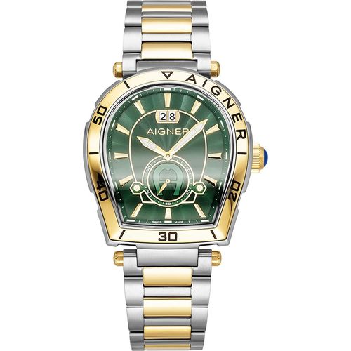 Aigner Herren Uhr Trapani Edelstahl bicolor AGW.262004