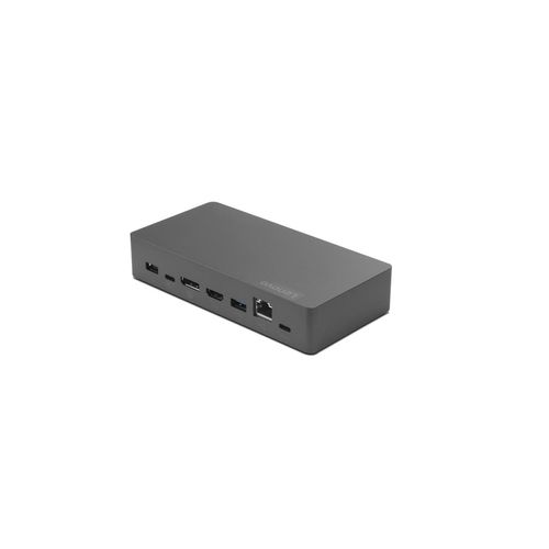 Lenovo Thunderbolt 3 Essential Dock, Thunderbolt 3, Grau, 65 W, Windows 10, 5 - 95%, 160 mm