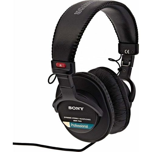 Sony SONY MDR-7506 black headphones - headphones