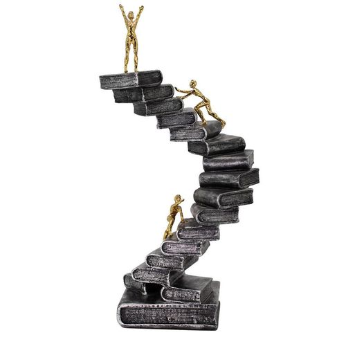 Ambia Home Dekobuch , Schwarz , Kunststoff , 14.5x30x10.5 cm , Bsci , Dekoration, Skulpturen & Dekoobjekte, Dekoobjekte